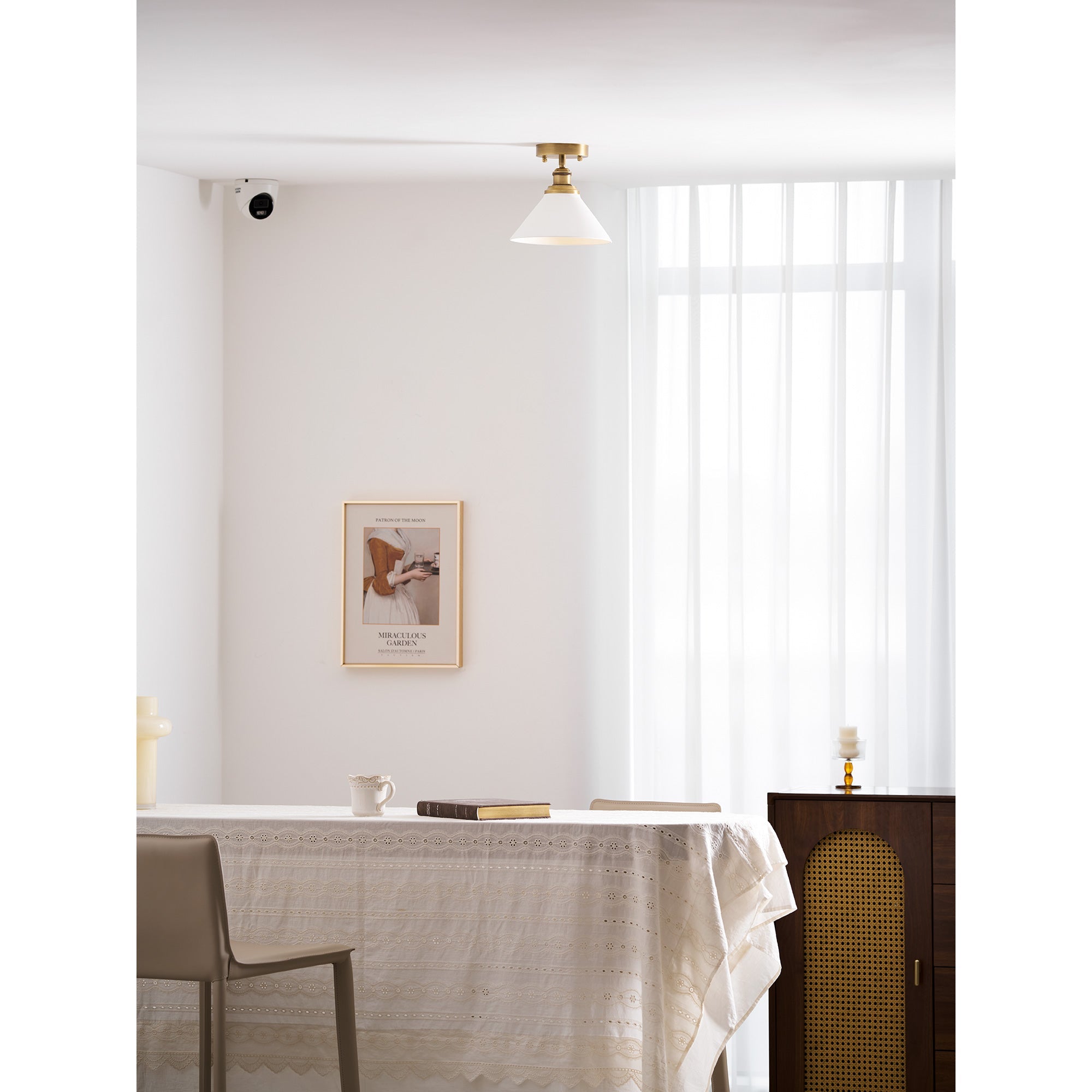 Neya Brass Minimalist DesignCeiling Lamp