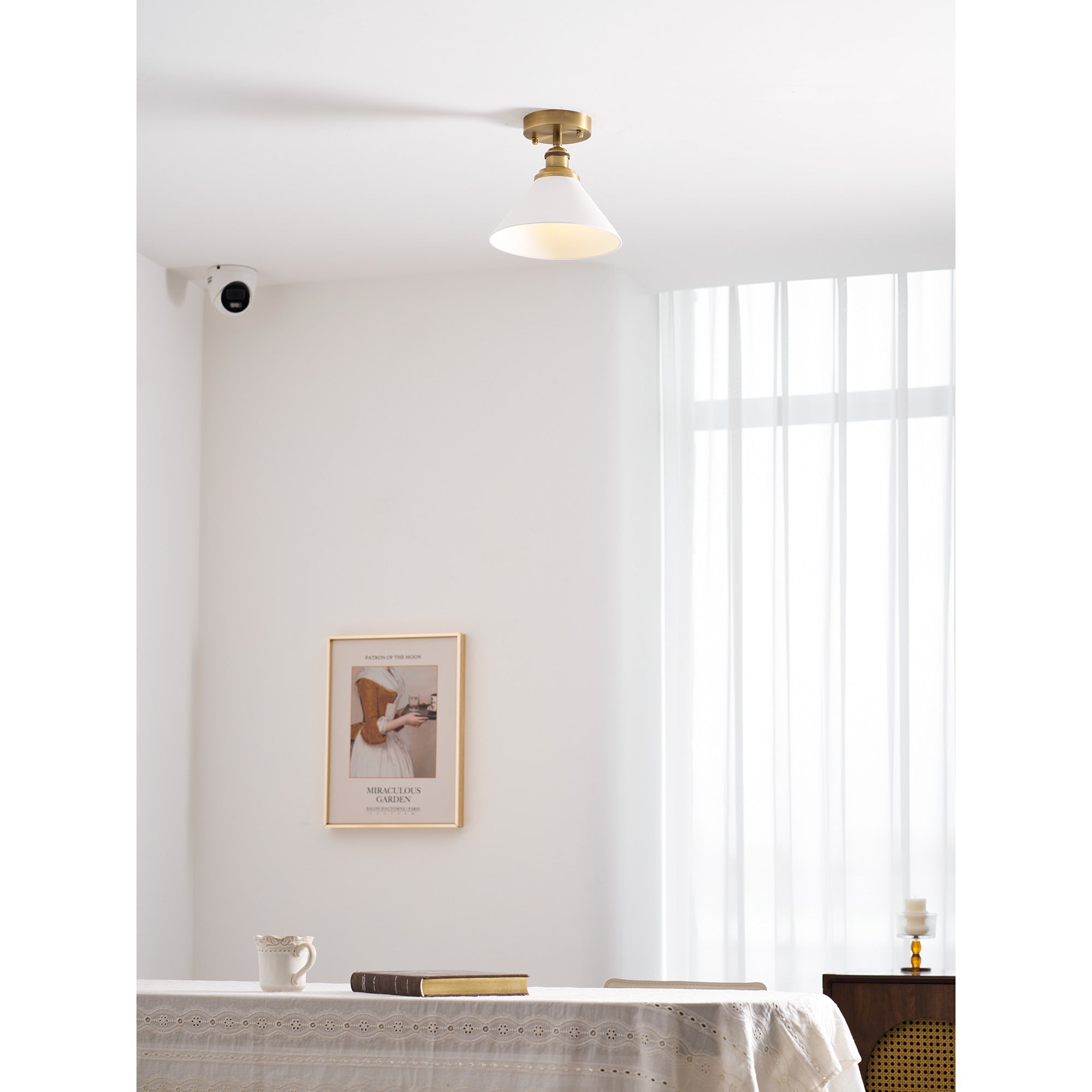 Neya Brass Minimalist DesignCeiling Lamp