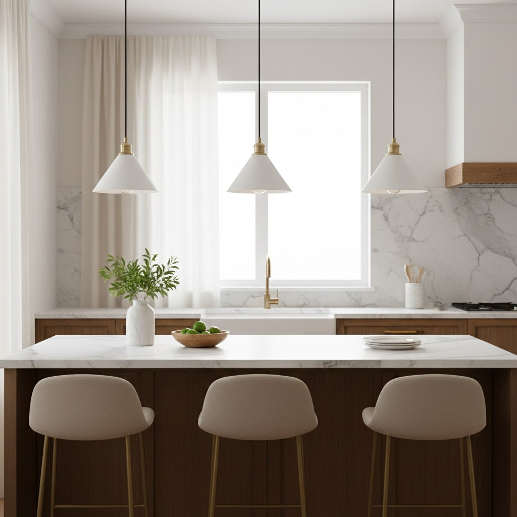 Neya Brass Contemporary Design Pendant Lamp