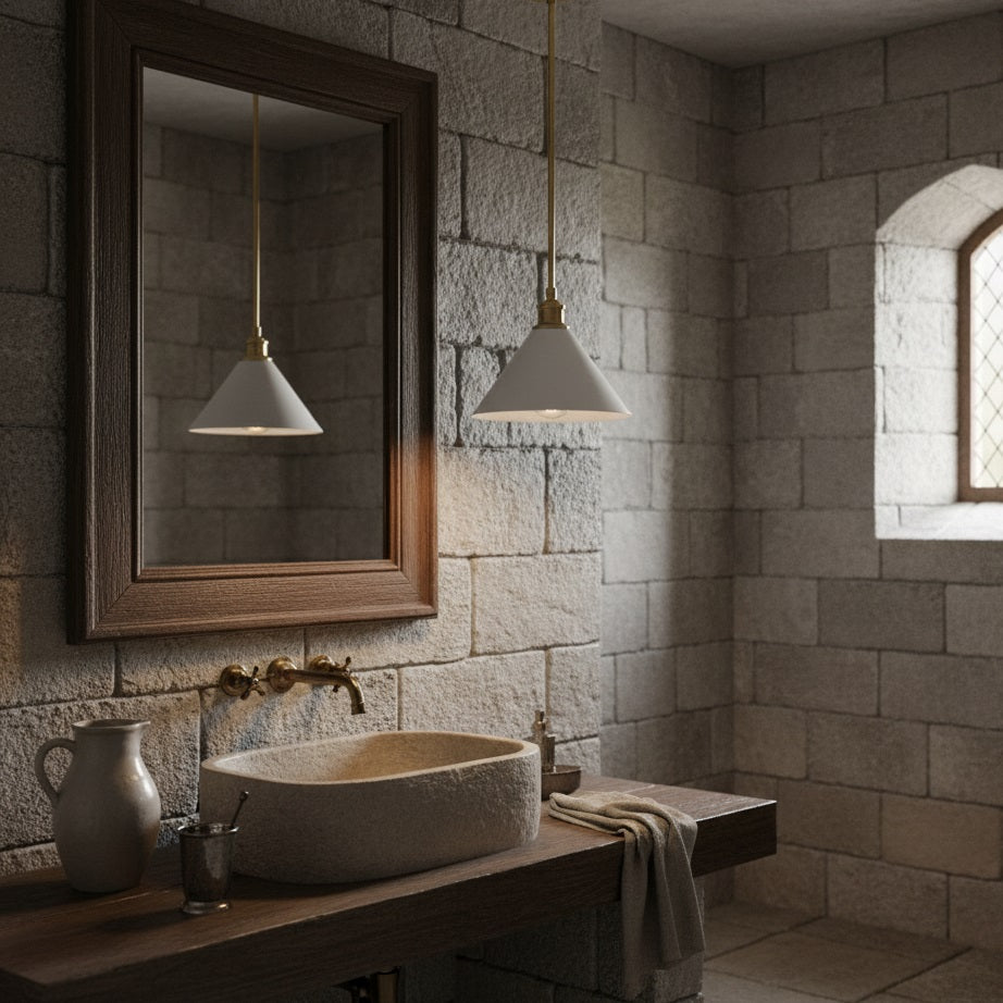 Neya Brass Contemporary Design Pendant Lamp