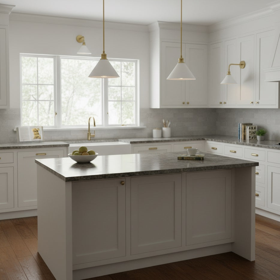 Neya Brass Contemporary Design Pendant Lamp