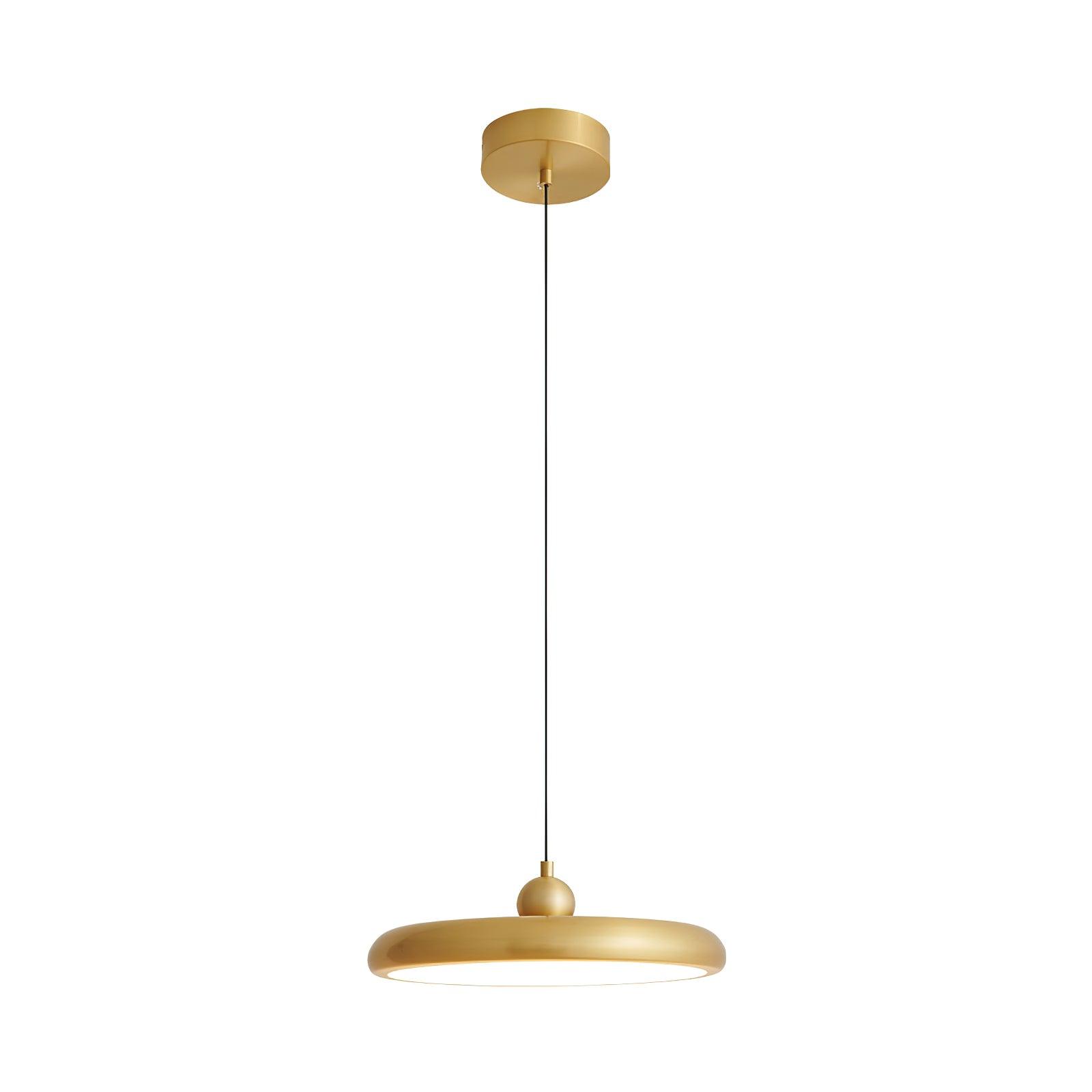 Wynric Brass Glam Pendant Lamp-Neutral Decor