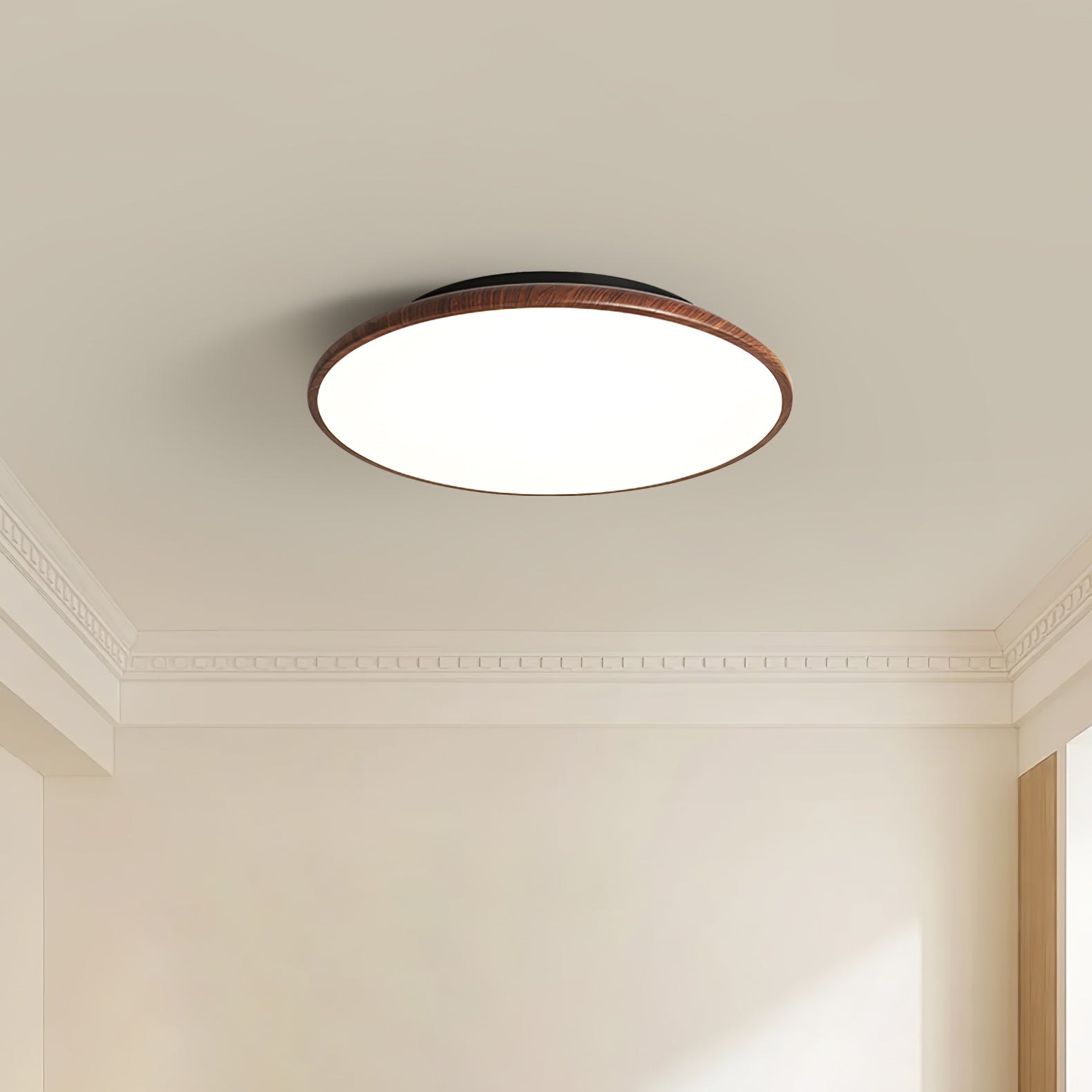 Bluxen Thin Geometry Shape Ceiling Lamp-Neutral Decor