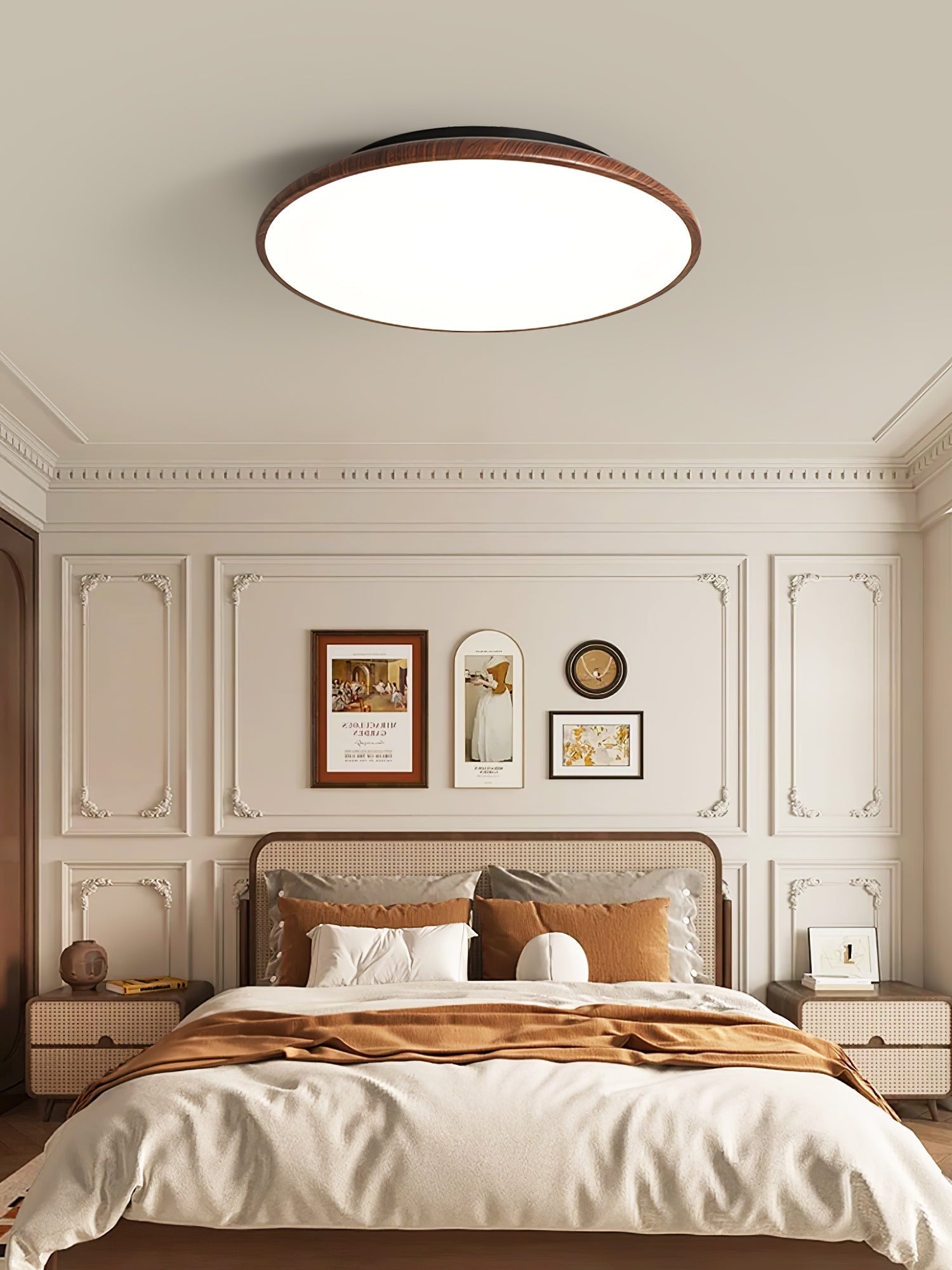 Bluxen Thin Geometry Shape Ceiling Lamp-Neutral Decor