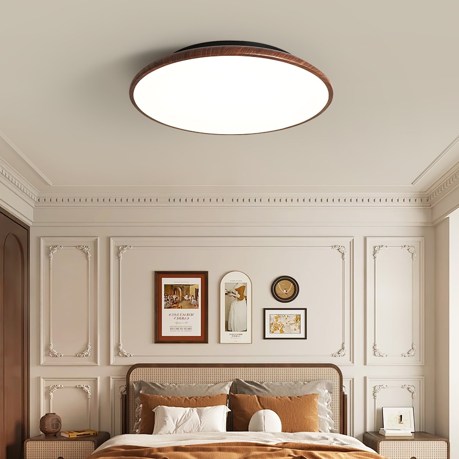 Bluxen Thin Geometry Shape Ceiling Lamp-Neutral Decor