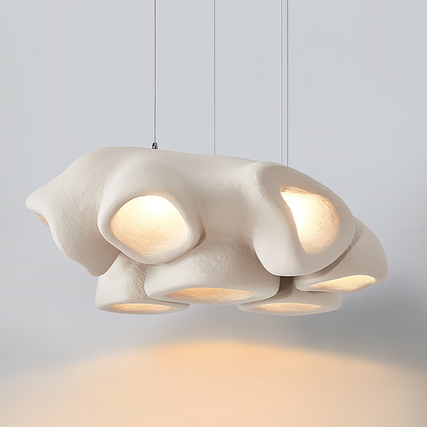 Cloud Modern Polystyrene Pendant Light-Neutral Decor