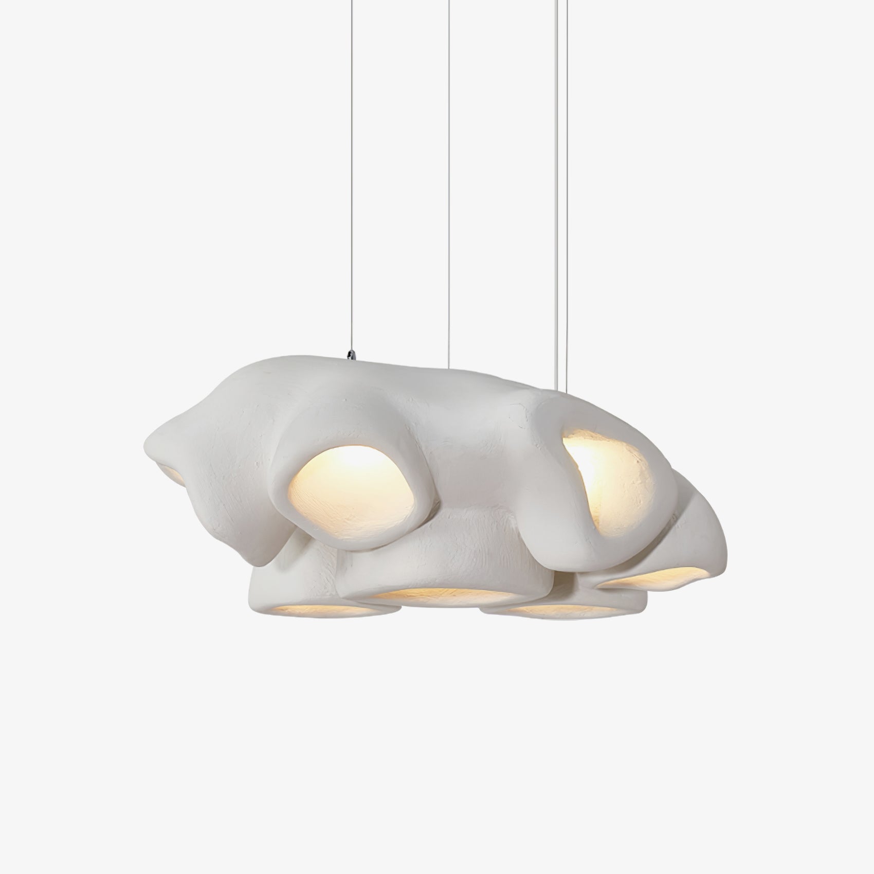 Cloud Modern Polystyrene Pendant Light-Neutral Decor