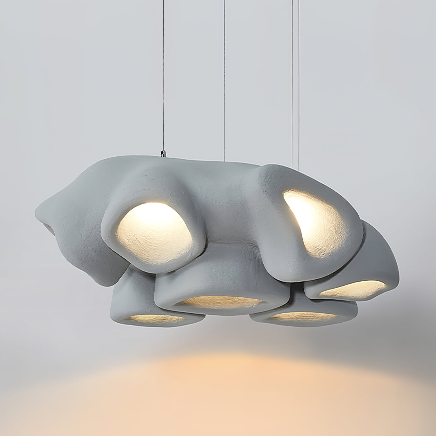 Cloud Modern Polystyrene Pendant Light-Neutral Decor
