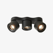 Nylaeara Three-heads Rotating Folding Ceiling Lamp-Neutral Decor