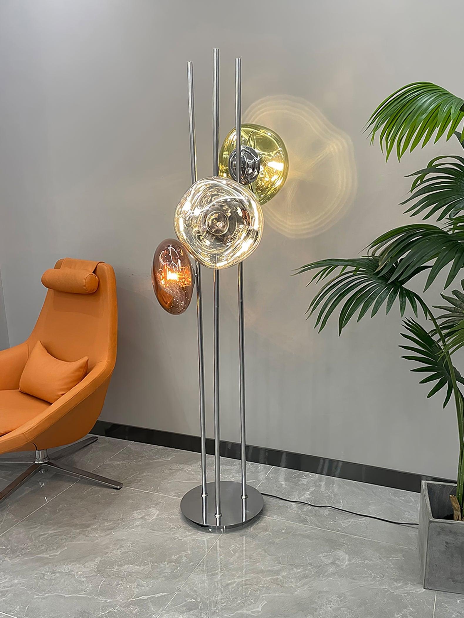 Gevara Contemporary Floor Lamp-Neutral Decor