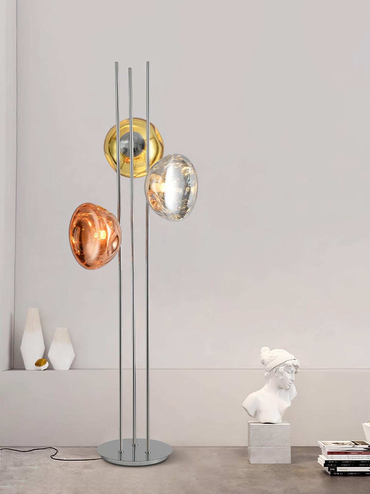 Gevara Contemporary Floor Lamp-Neutral Decor