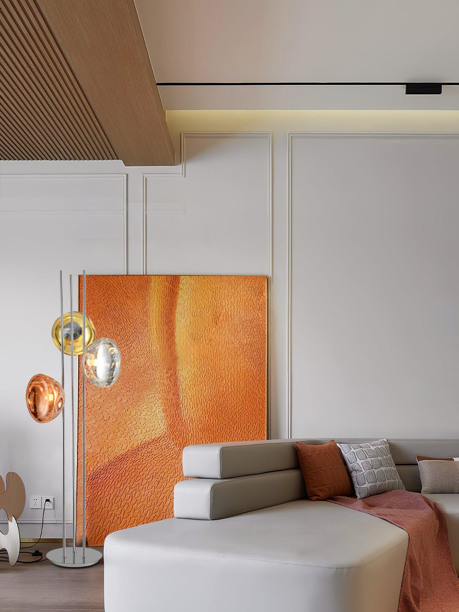 Gevara Contemporary Floor Lamp-Neutral Decor