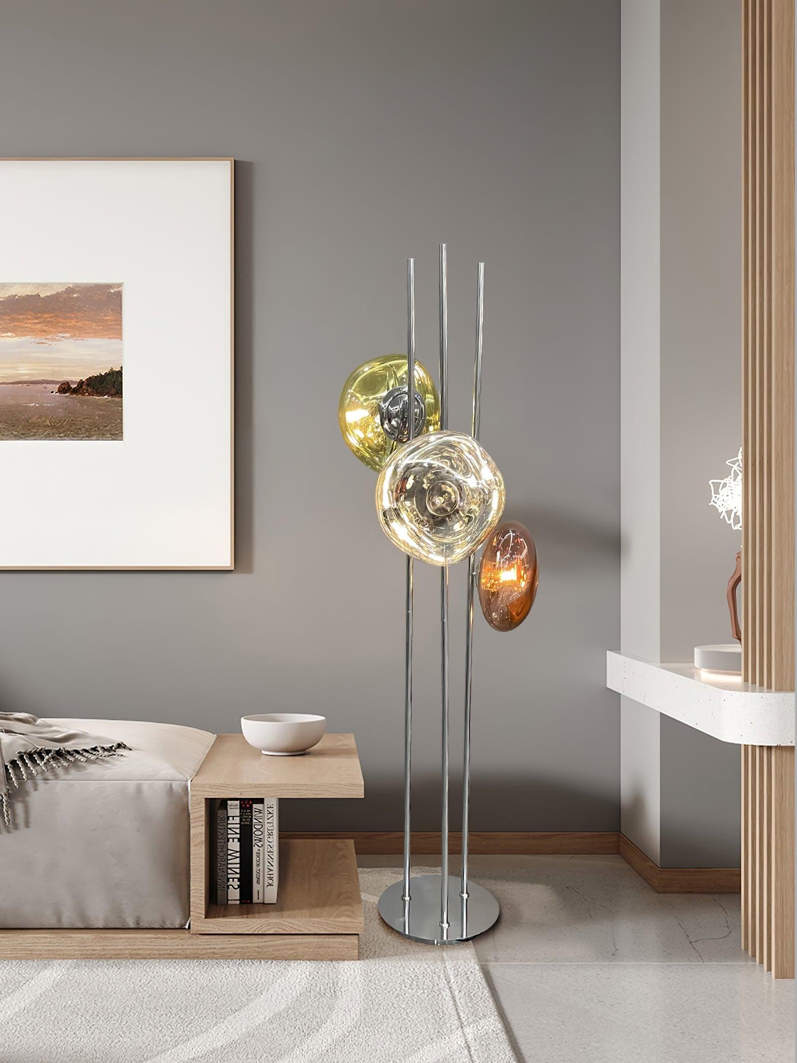Gevara Contemporary Floor Lamp-Neutral Decor