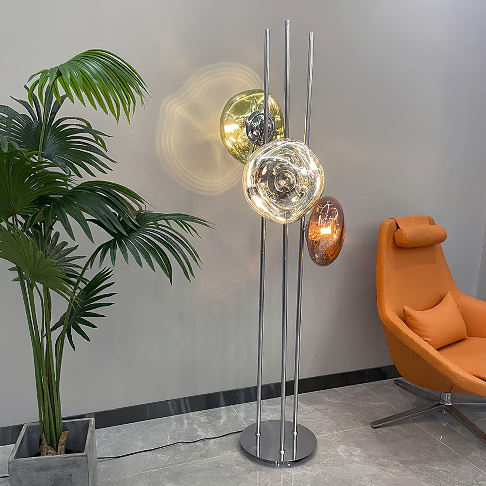 Gevara Contemporary Floor Lamp-Neutral Decor