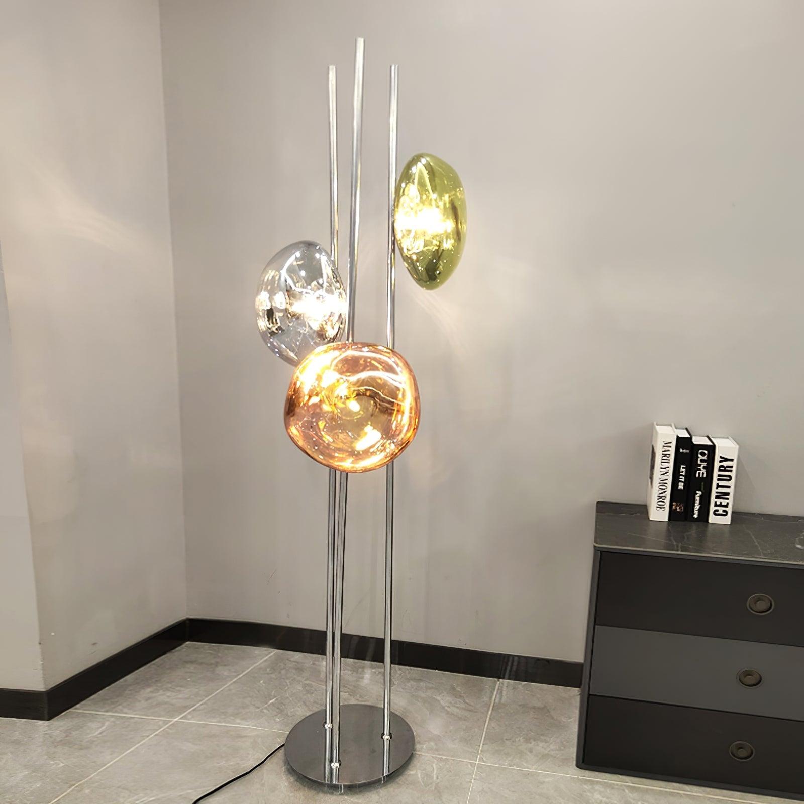 Gevara Contemporary Floor Lamp-Neutral Decor