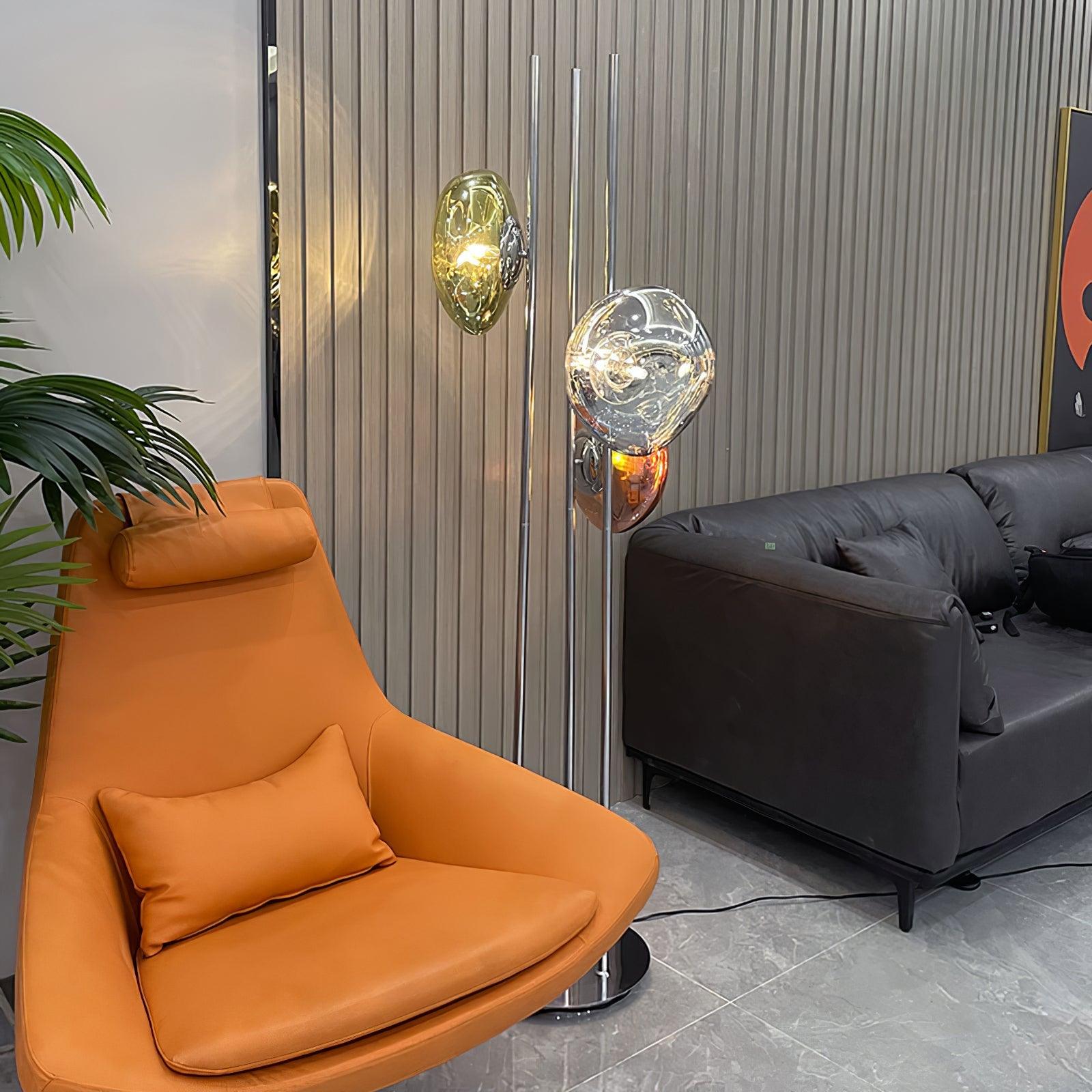 Gevara Contemporary Floor Lamp-Neutral Decor