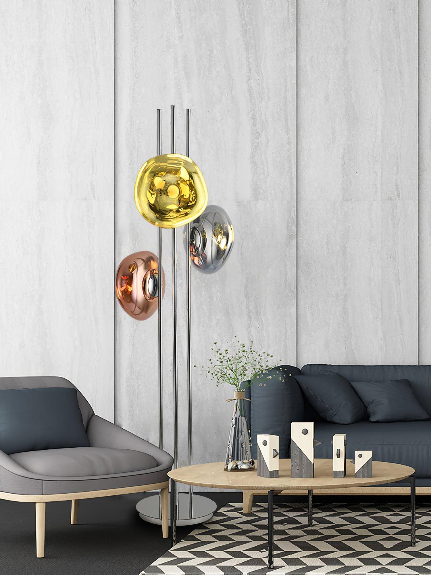Gevara Contemporary Floor Lamp-Neutral Decor
