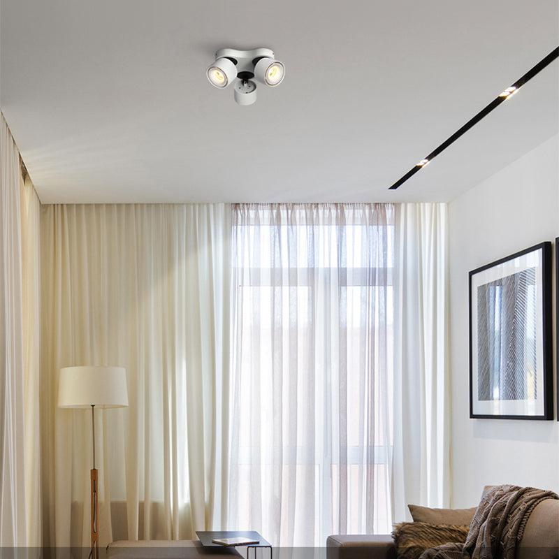 Phelan Rotating Folding Three Head Spotlight Ceiling lamp-Neutral Decor