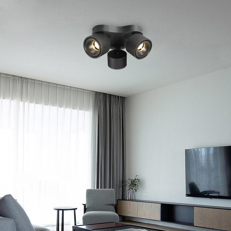 Phelan Rotating Folding Three Head Spotlight Ceiling lamp-Neutral Decor