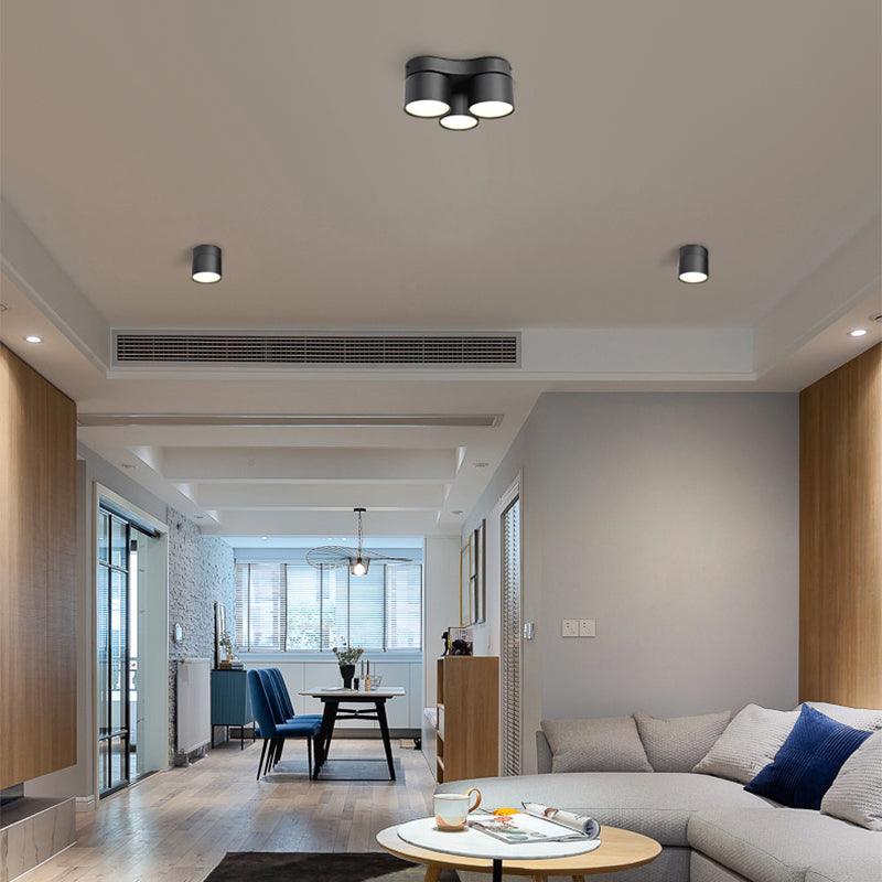Phelan Rotating Folding Three Head Spotlight Ceiling lamp-Neutral Decor