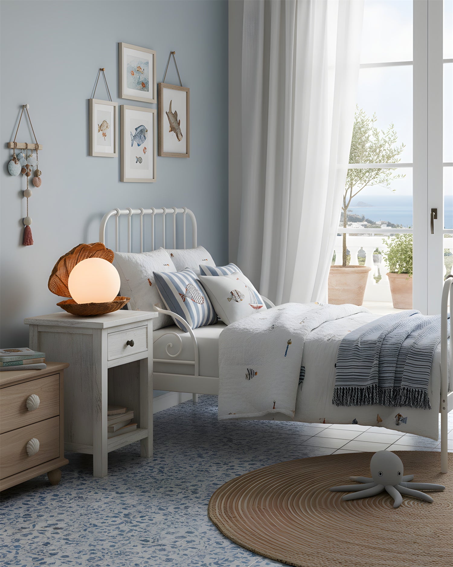 Nerissa Seashell  Table Lamp