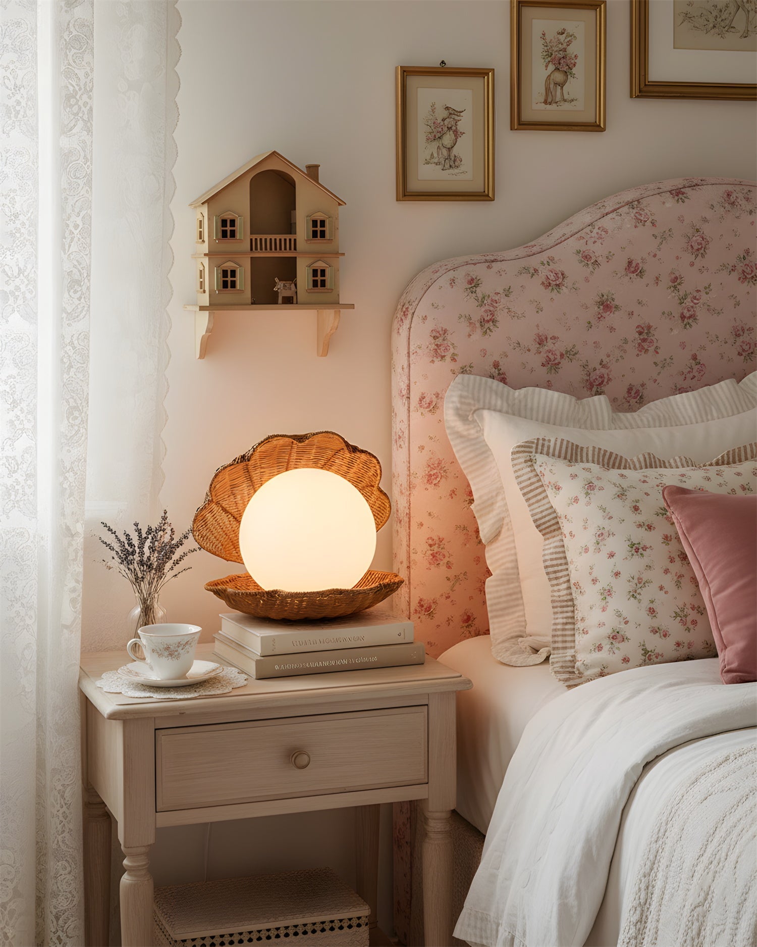 Nerissa Seashell  Table Lamp
