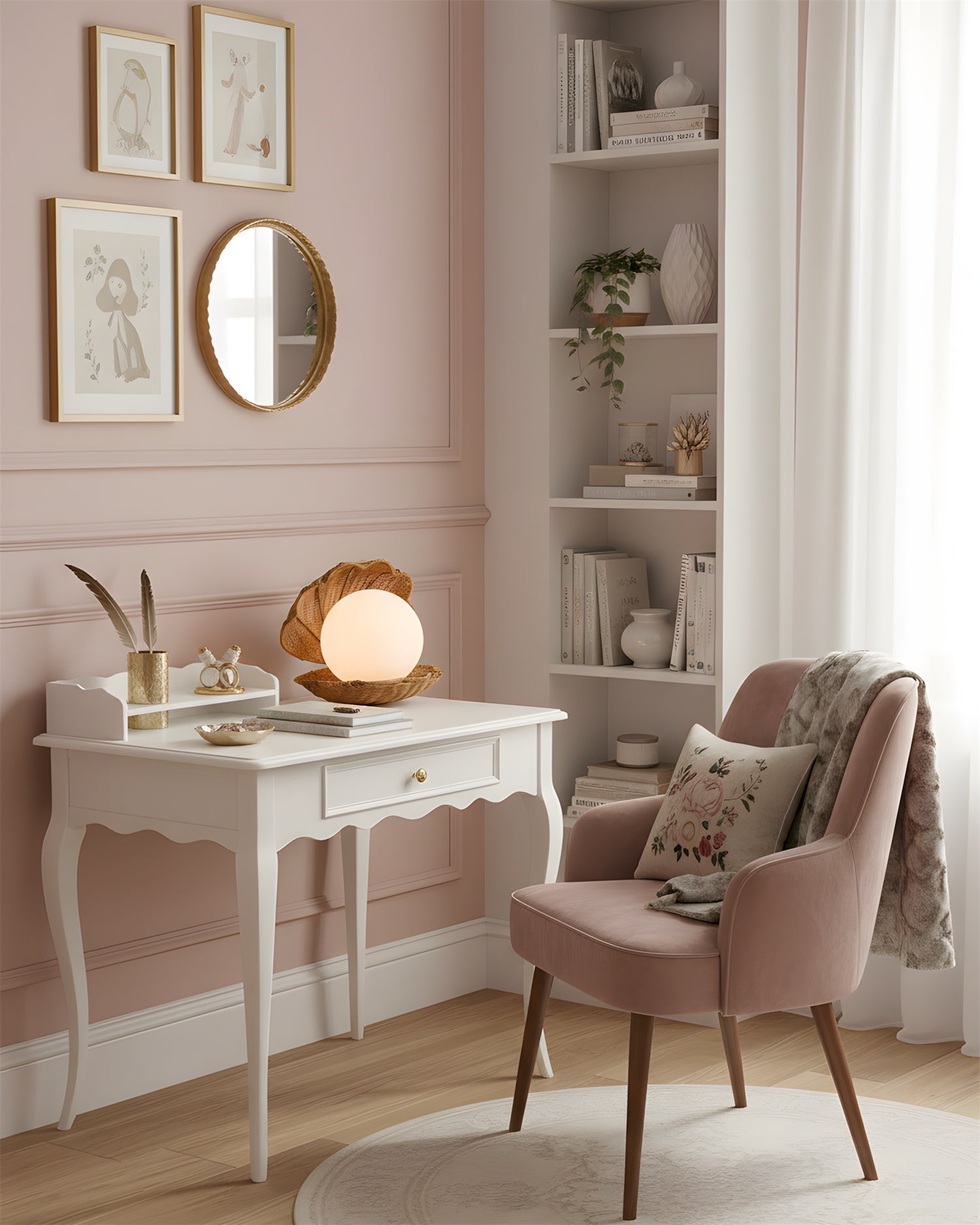 Nerissa Seashell  Table Lamp