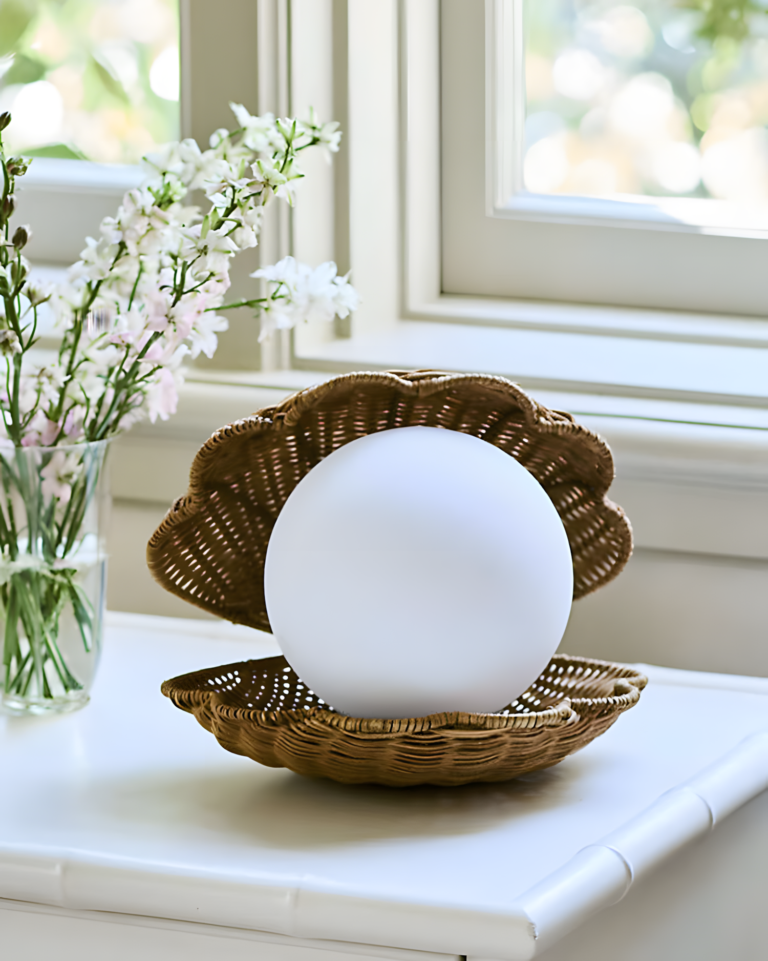 Nerissa Seashell  Table Lamp