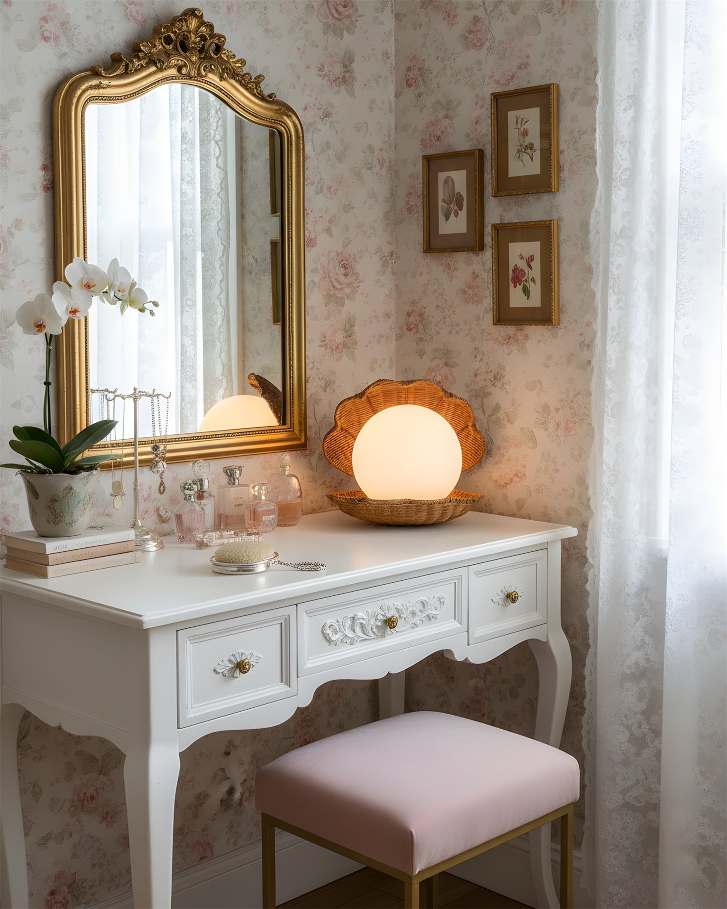 Nerissa Seashell  Table Lamp