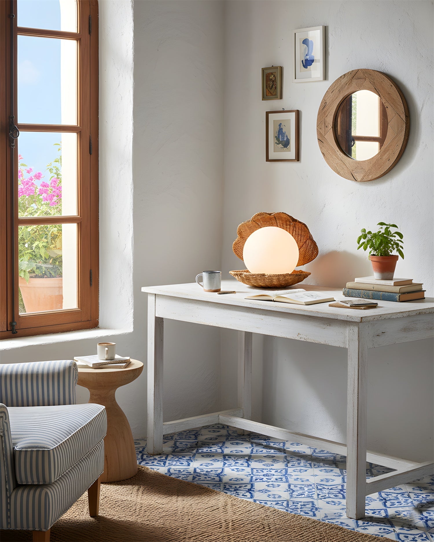 Nerissa Seashell  Table Lamp