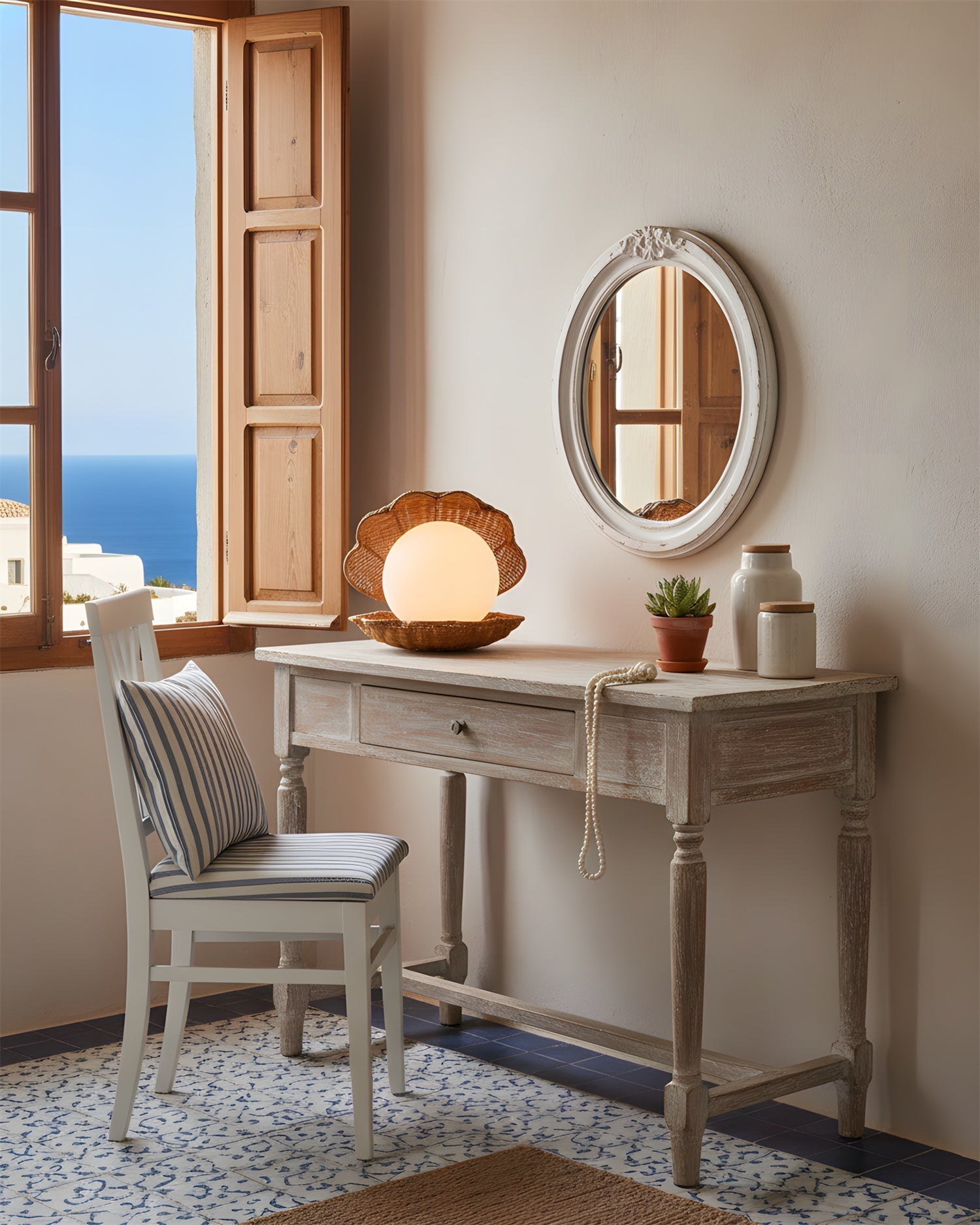 Nerissa Seashell  Table Lamp