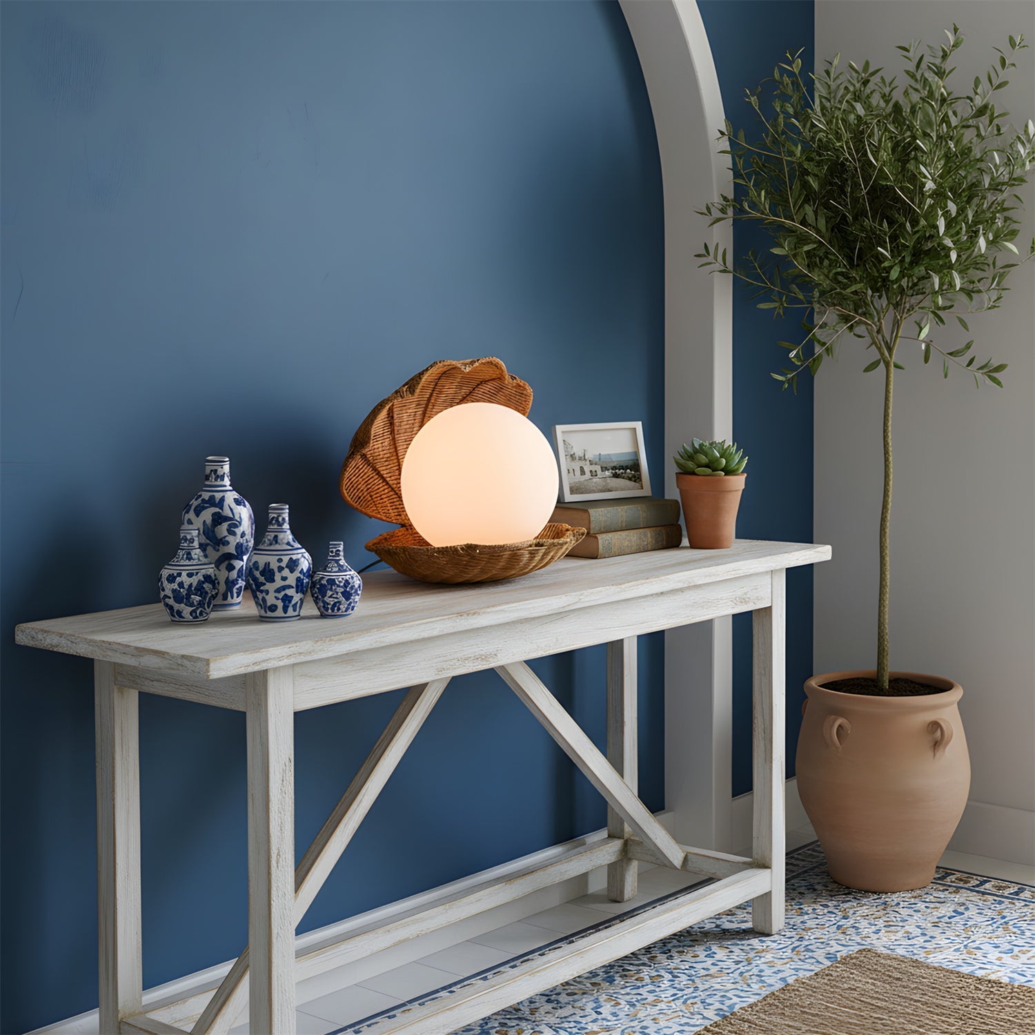 Nerissa Seashell  Table Lamp