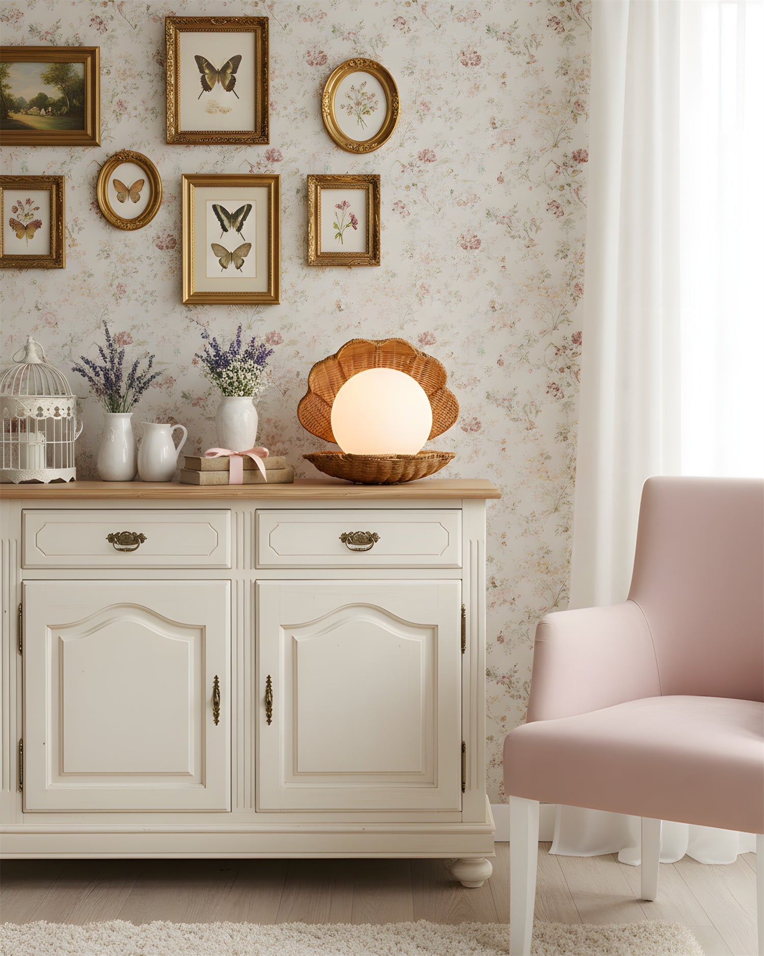Nerissa Seashell  Table Lamp