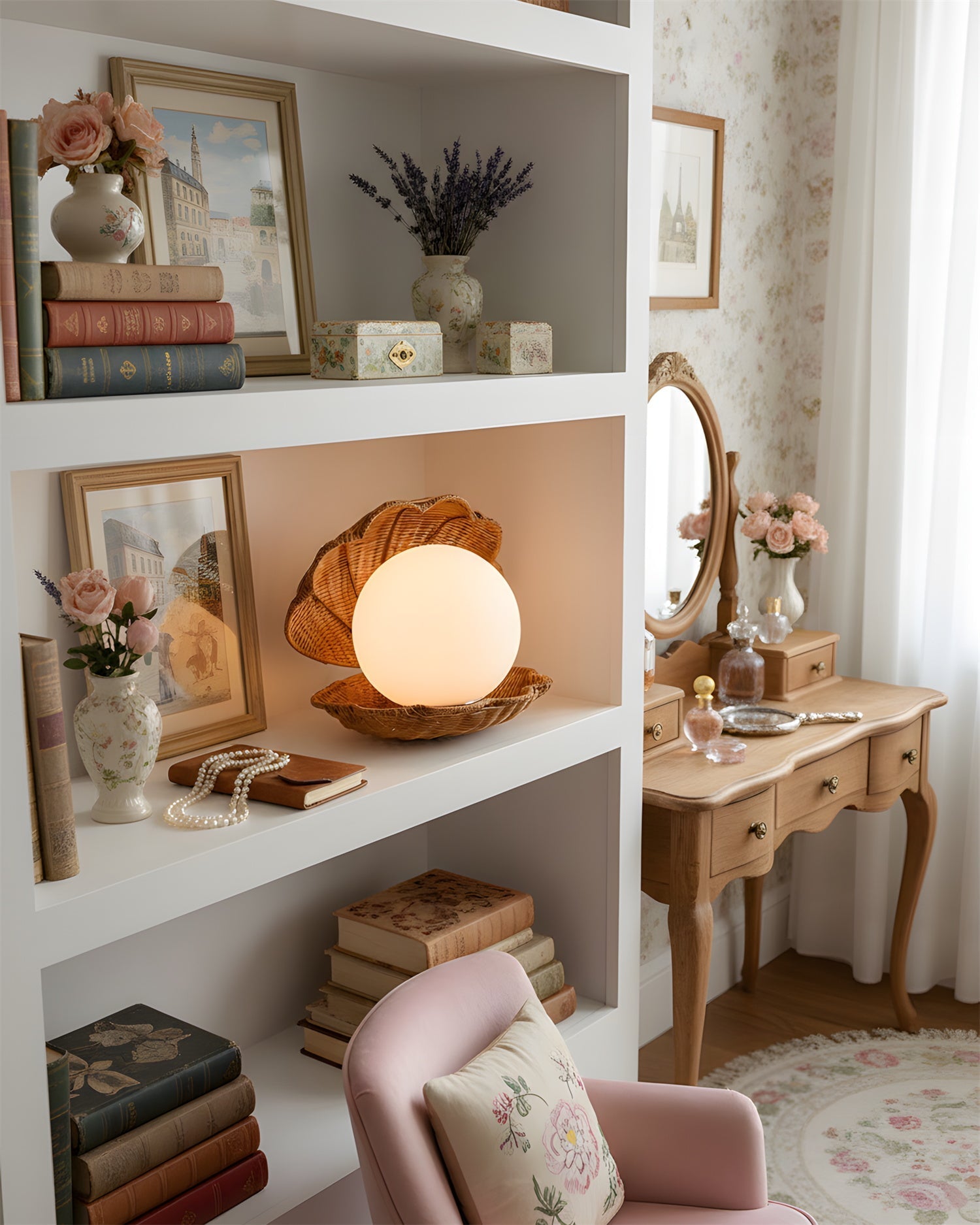 Nerissa Seashell  Table Lamp