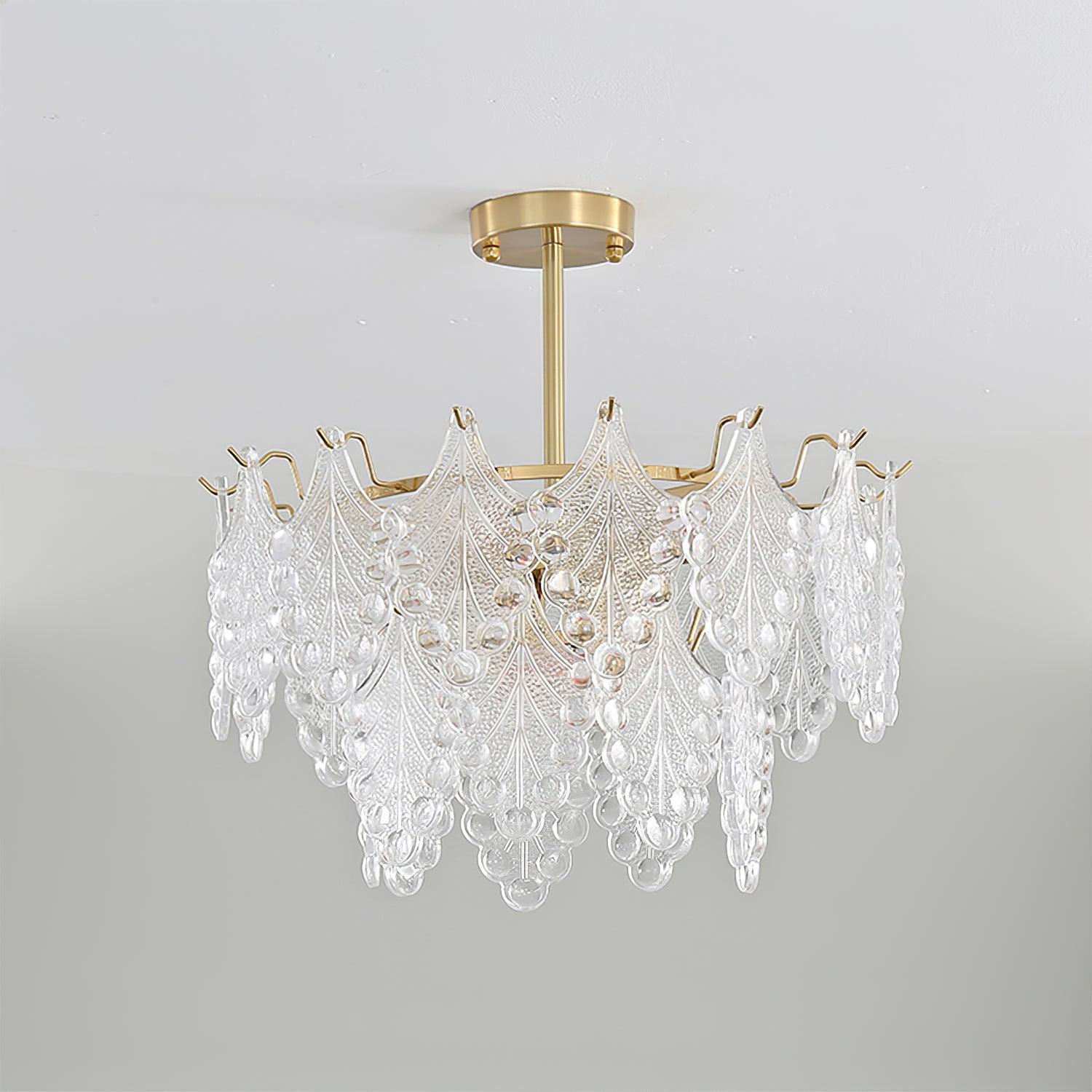 Lylorisra Crystal Chandelier-Neutral Decor