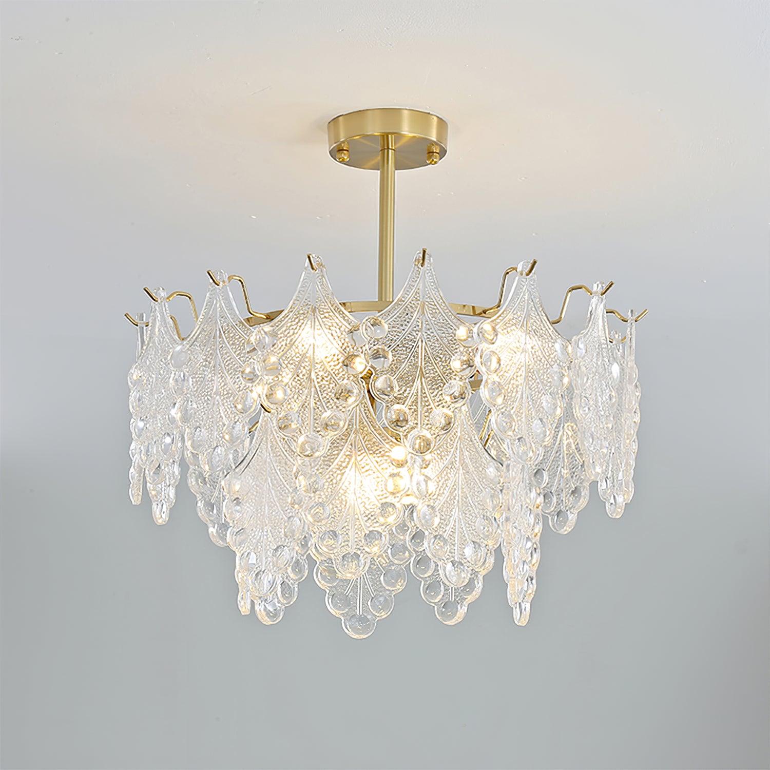 Lylorisra Crystal Chandelier-Neutral Decor