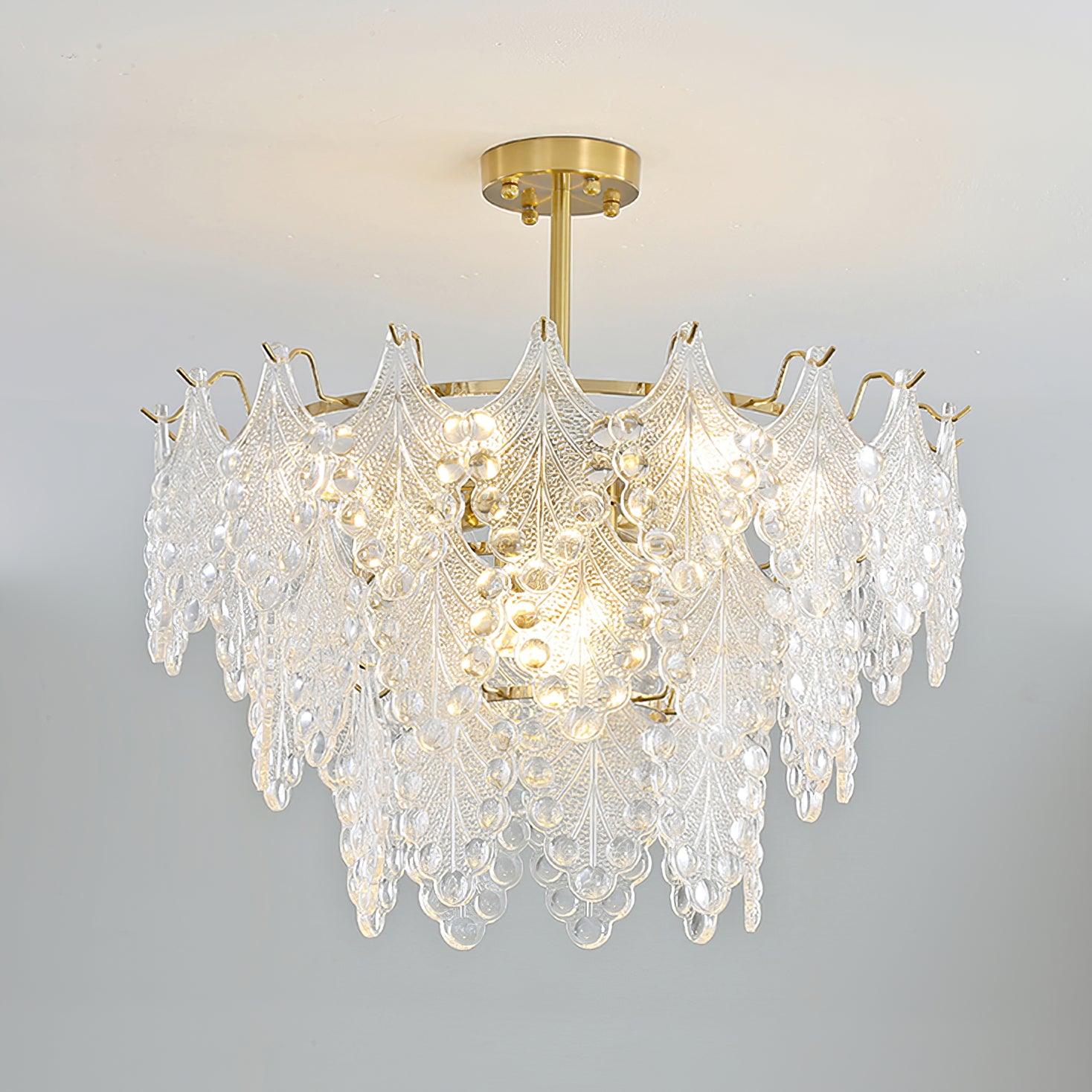 Lylorisra Crystal Chandelier-Neutral Decor