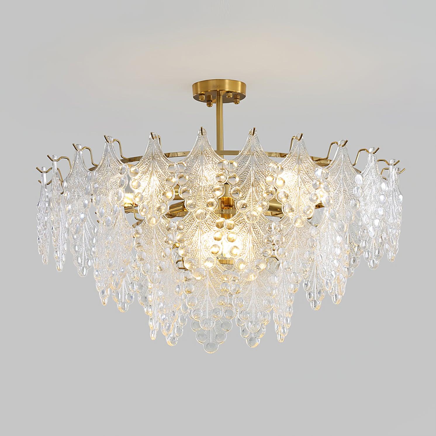 Lylorisra Crystal Chandelier-Neutral Decor