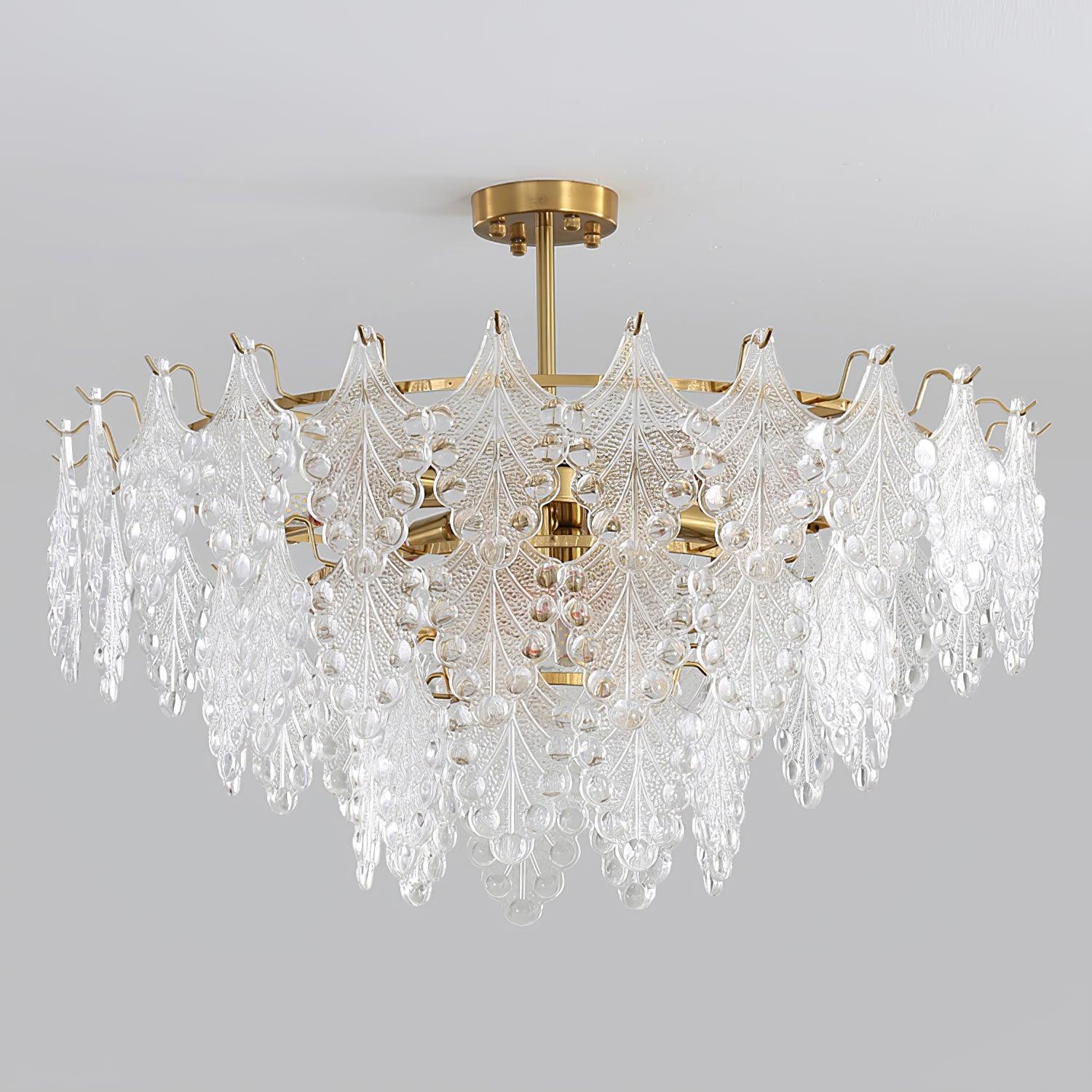 Lylorisra Crystal Chandelier-Neutral Decor