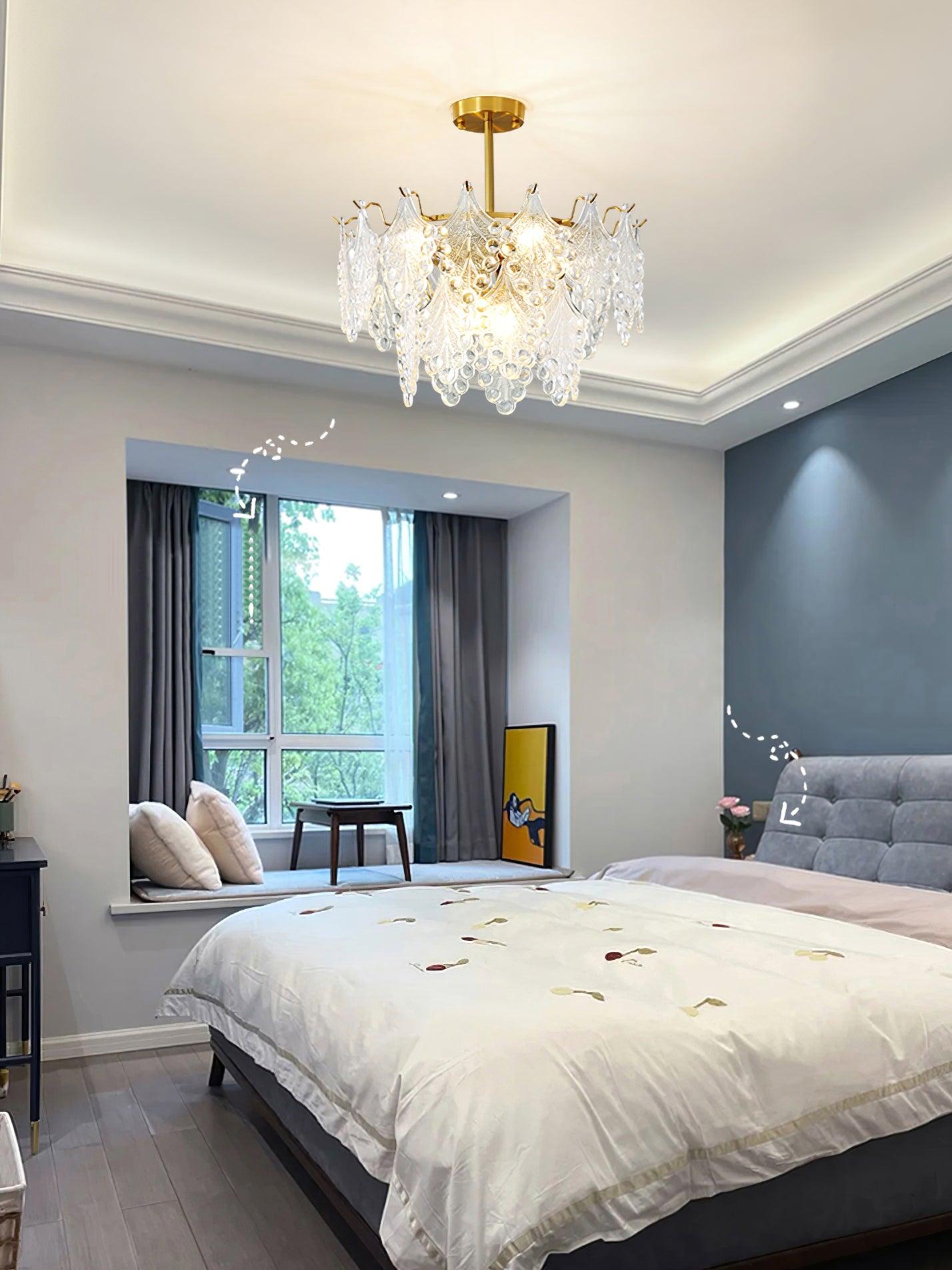 Lylorisra Crystal Chandelier-Neutral Decor