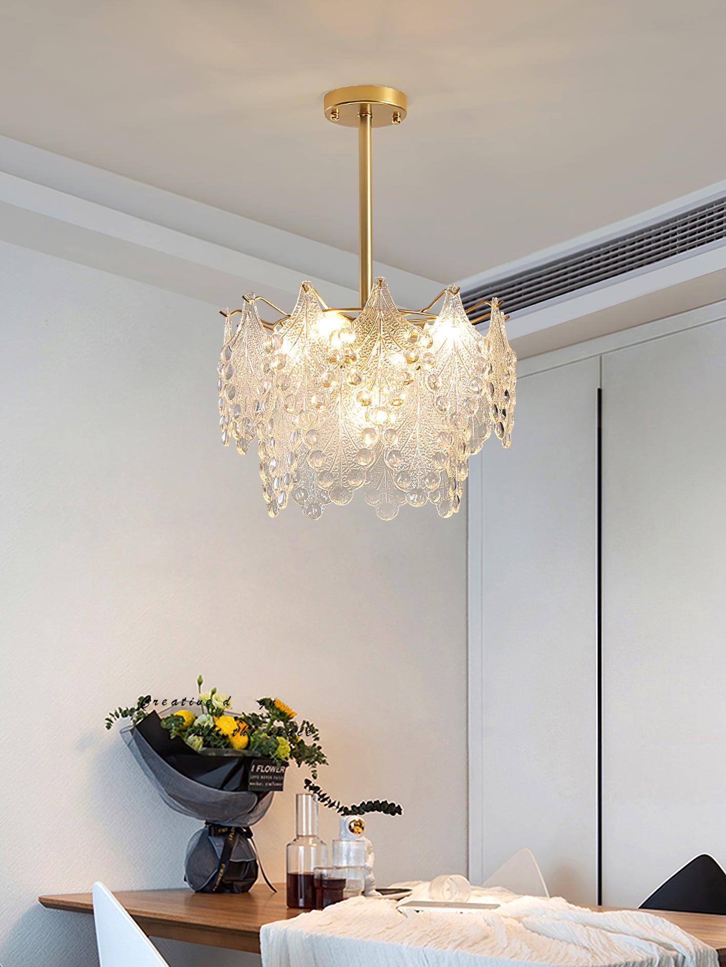 Lylorisra Crystal Chandelier-Neutral Decor
