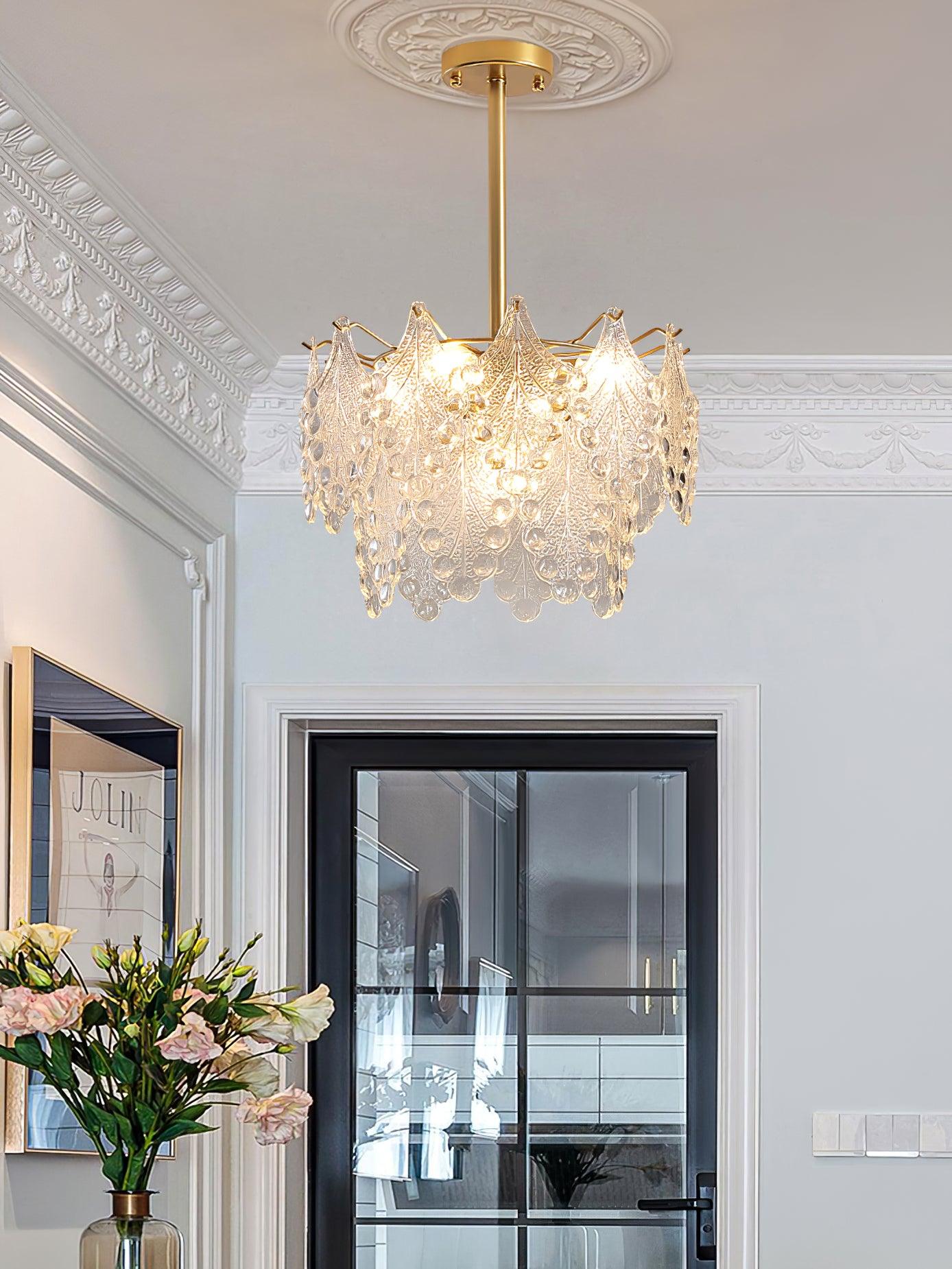 Lylorisra Crystal Chandelier-Neutral Decor