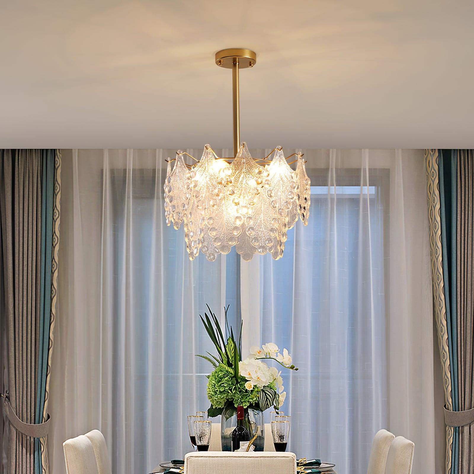 Lylorisra Crystal Chandelier-Neutral Decor