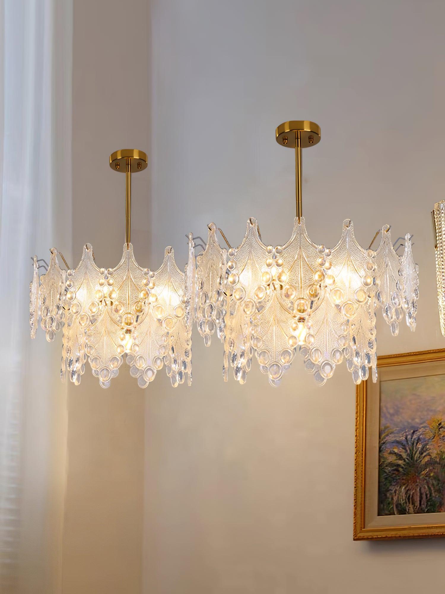Lylorisra Crystal Chandelier-Neutral Decor