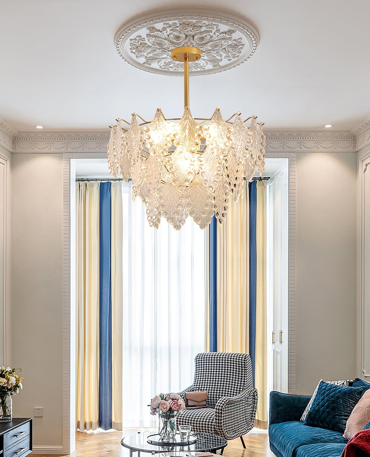 Lylorisra Crystal Chandelier-Neutral Decor