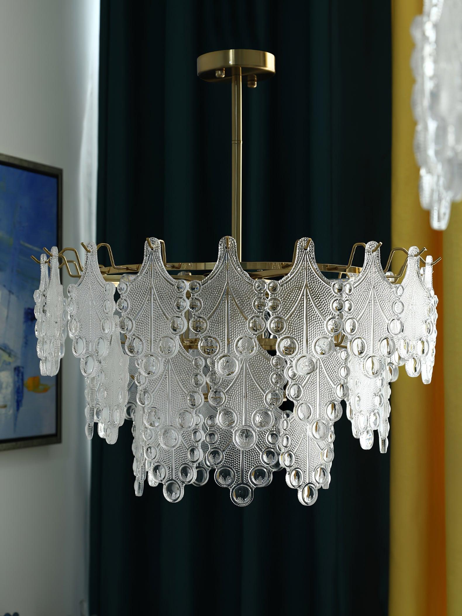Lylorisra Crystal Chandelier-Neutral Decor