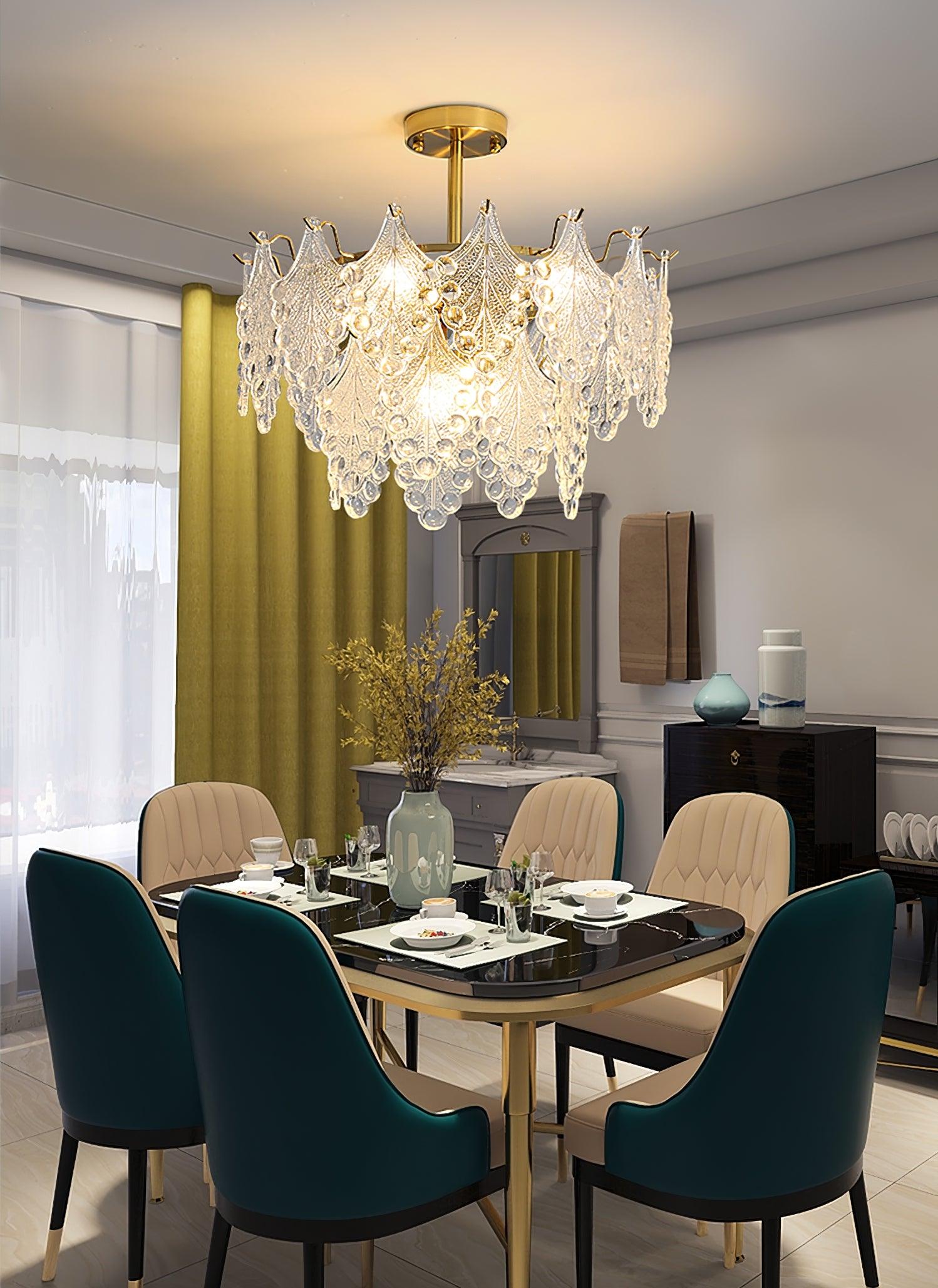 Lylorisra Crystal Chandelier-Neutral Decor
