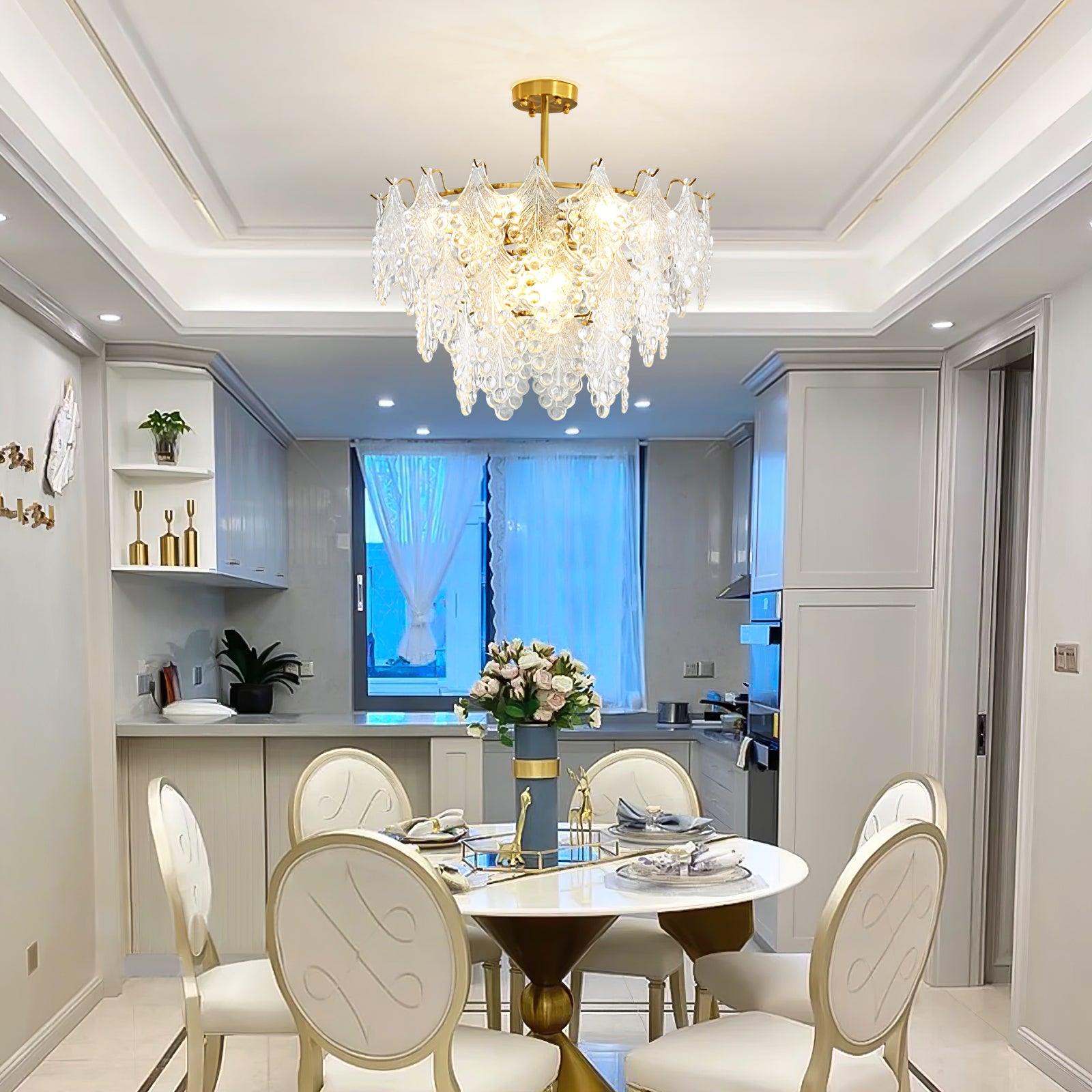 Lylorisra Crystal Chandelier-Neutral Decor