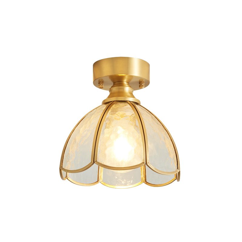 Revely Ceiling Light Vintage Floral Stainedglass-Neutral Decor