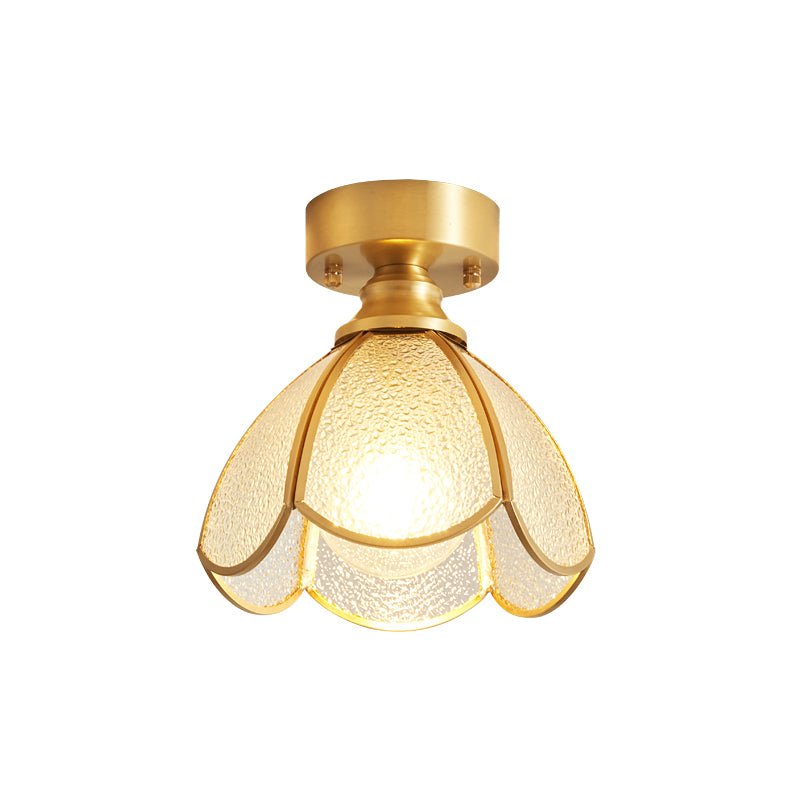 Revely Ceiling Light Vintage Floral Stainedglass-Neutral Decor